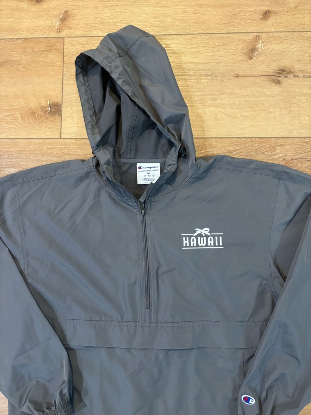 Champion Hawaii Windbreaker Pullover Medium